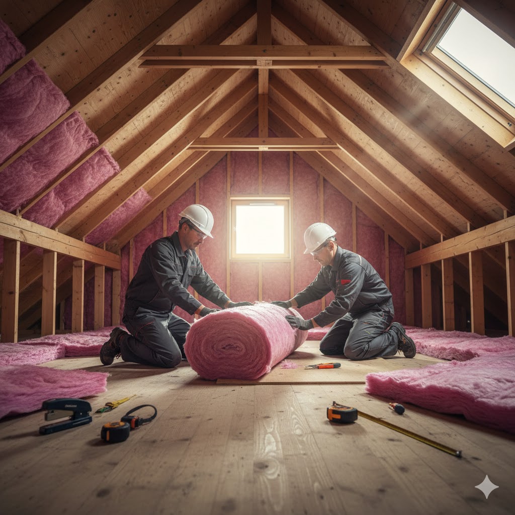 Isolation d'une toiture par l'intérieur