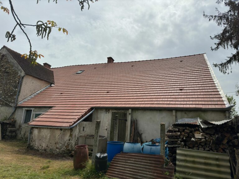 Rénovation complète d'une toiture ancienne